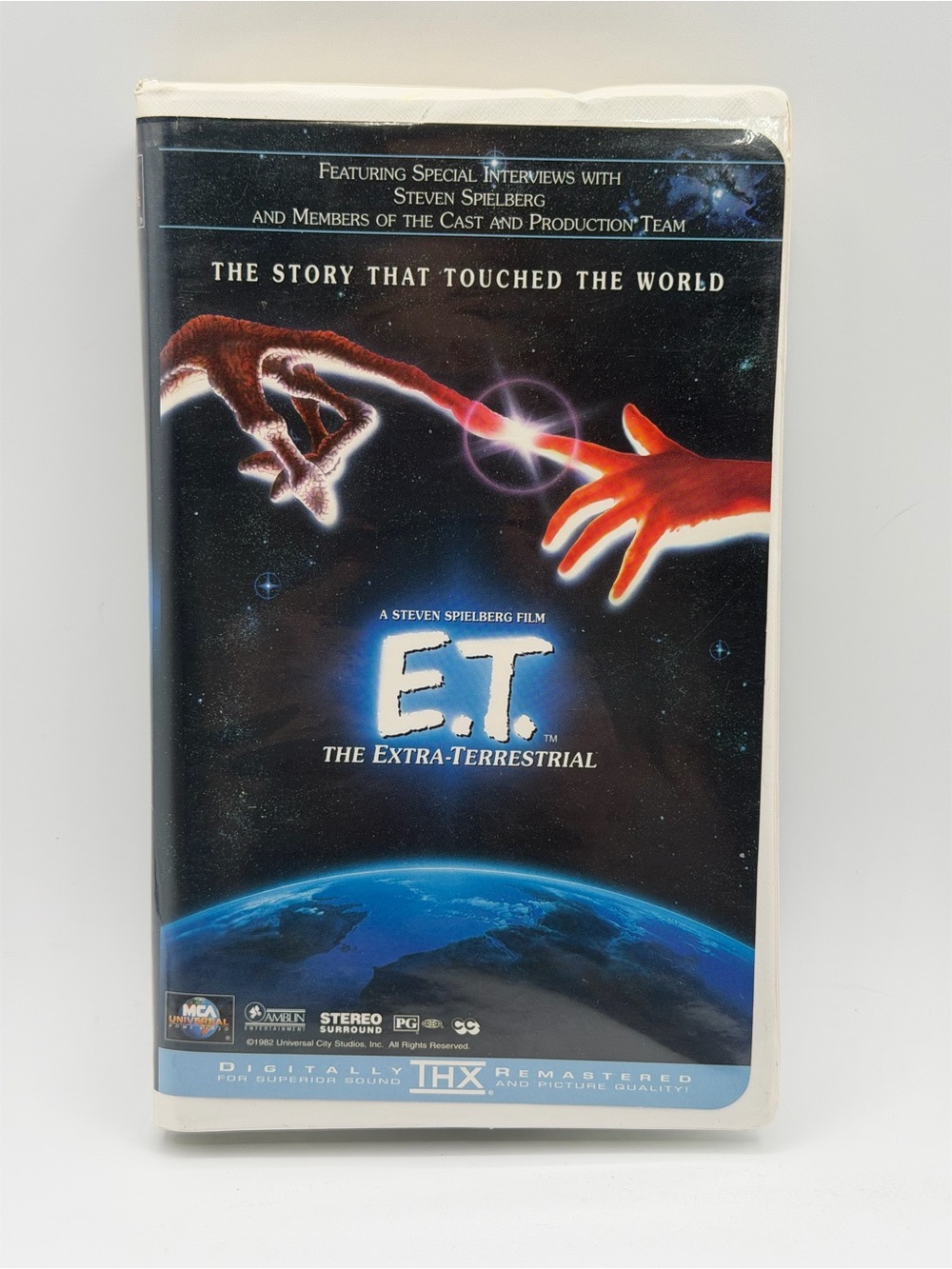 E.T. The Extra-Terrestrial (VHS, 1996, Clamshell) Full Screen - Henry Thomas